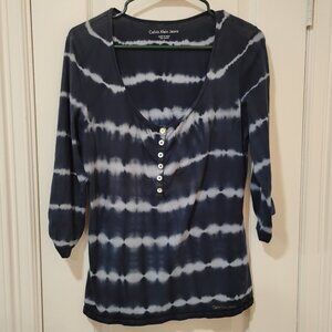 Calvin Klein 100% Cotton Tie Dye shirt size large